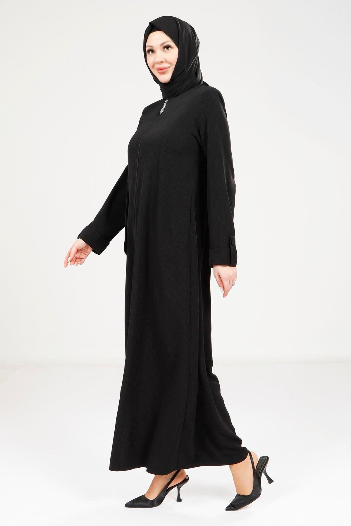 Siyah Cepli Ferace - Beyza