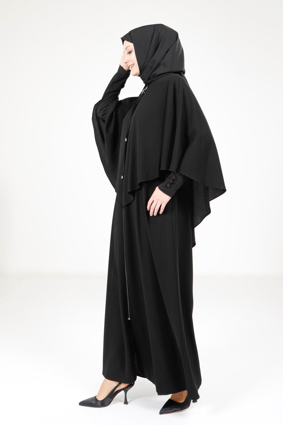 Zipped Ferace - Black - Beyza