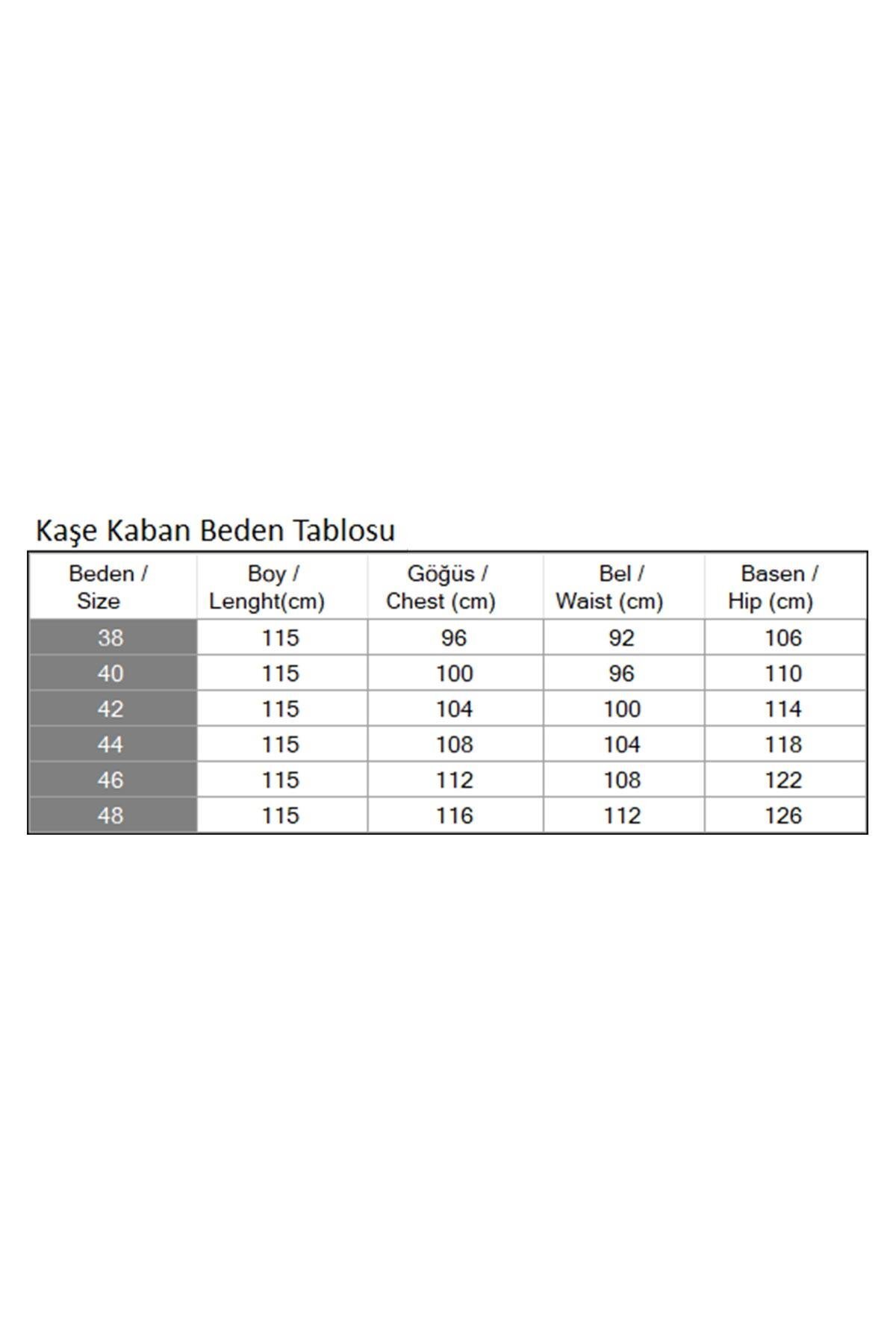 Gül Kurusu Geniş Kürk Yakalı Kaşe Tesettür Kaban - Modamihram