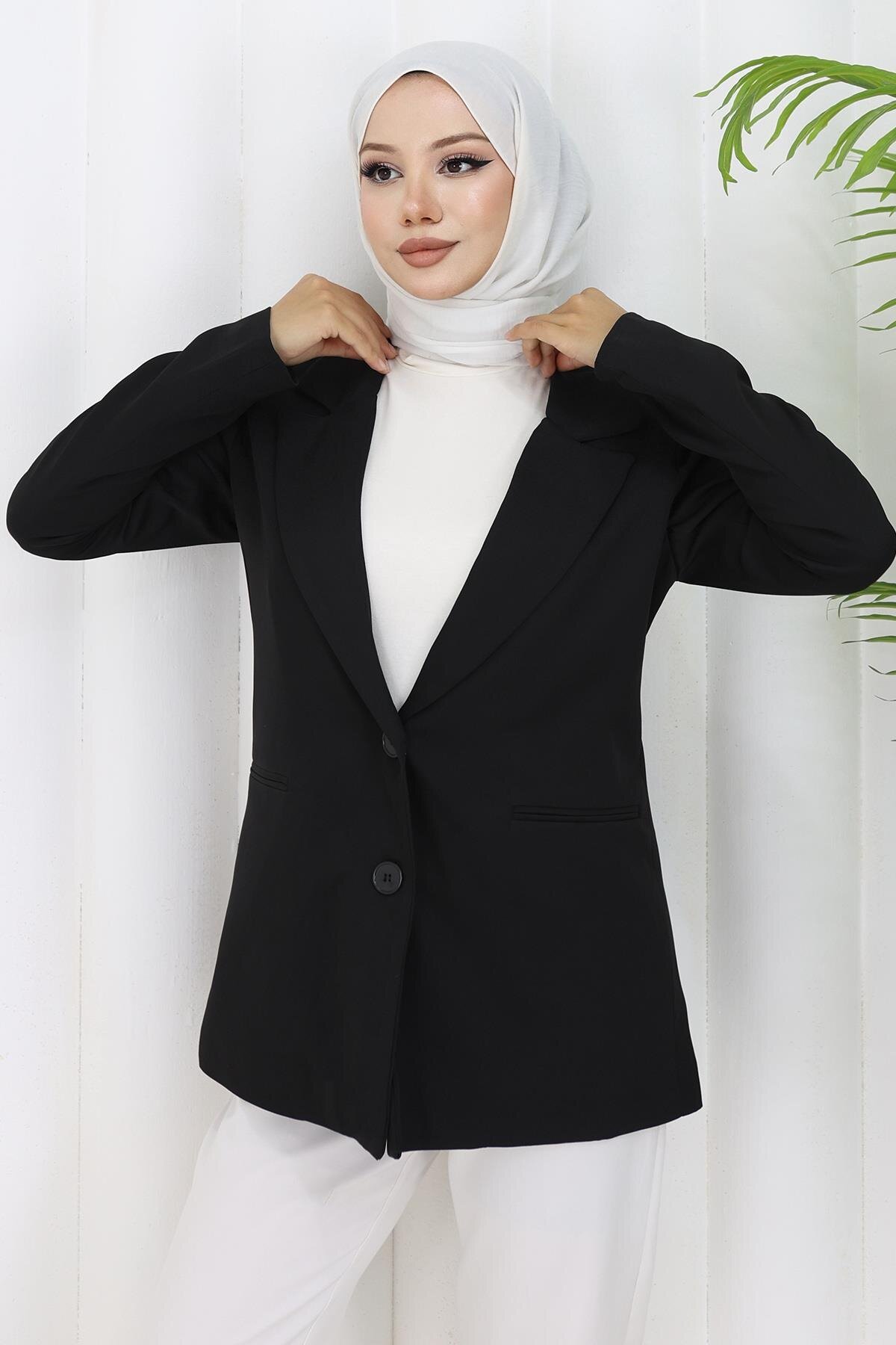 Siyah Ceket - Modamihram