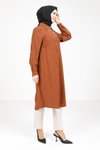 Kahve Tesettür Tunik