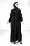 Siyah Salaş Tesettür Elbise