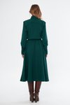 Zümrüt Uzun Kol Kuşaklı Gömlek Elbise