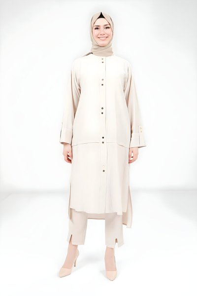 Taş Çıtçıtlı Giy Çık Kap