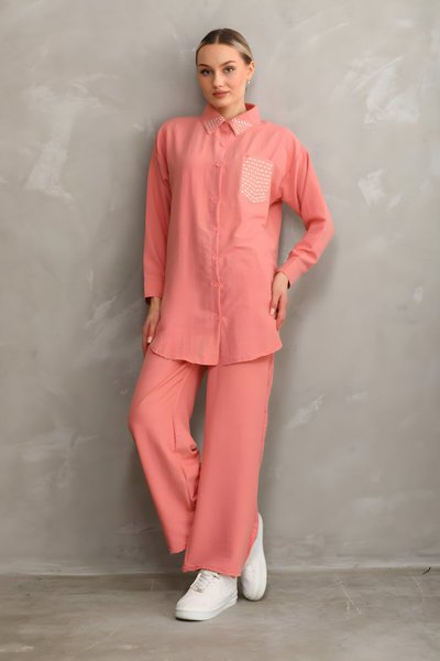 Somon Yazlık İkili Taşlı Takım