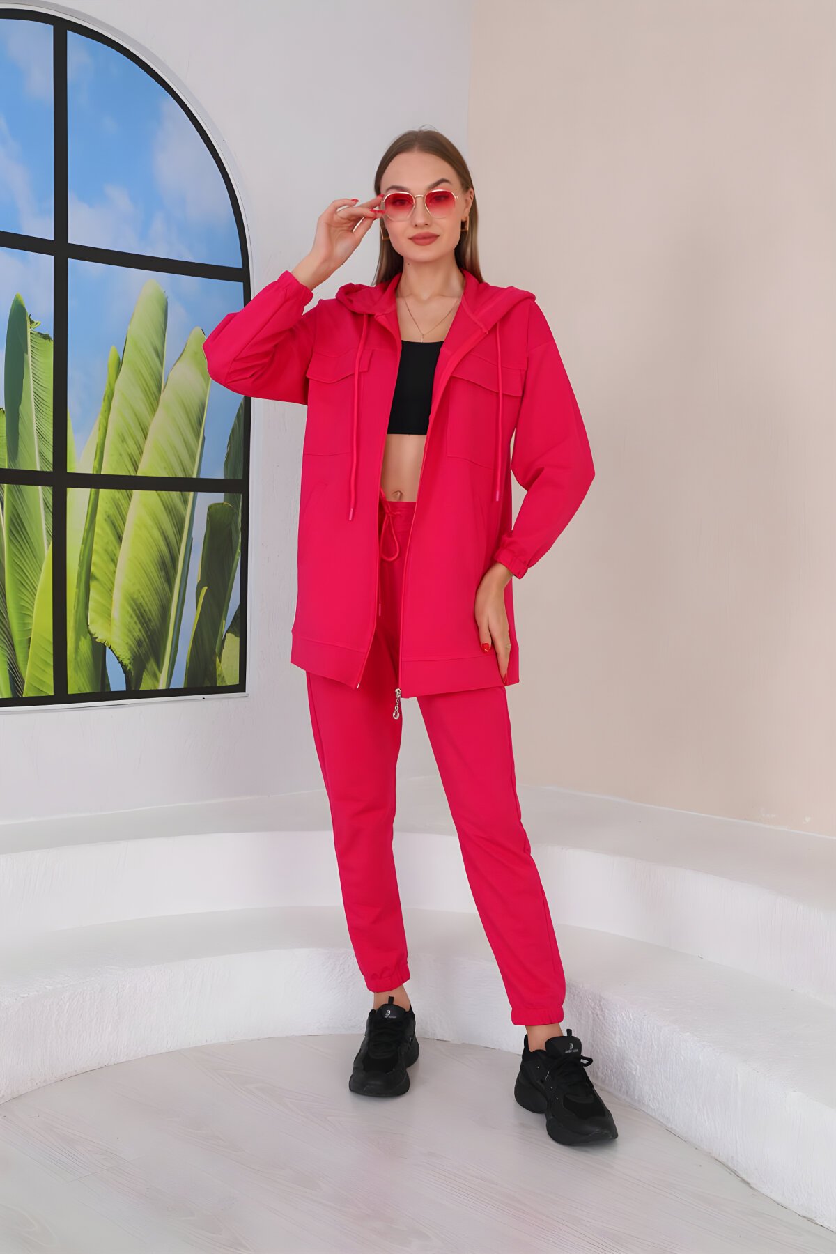 Fuşya Eşofman Takımı - Westbound