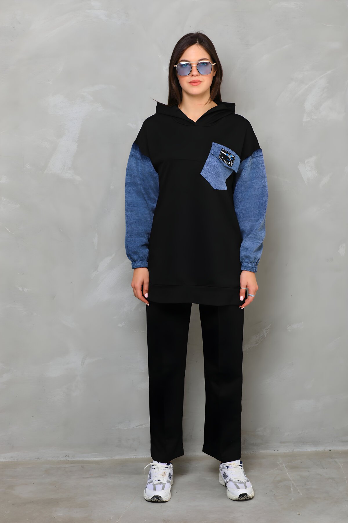 Spor Kot Detaylı Açık Kollu İkili Takım - Westbound