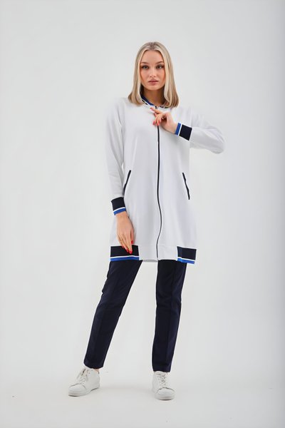 Beyaz İkili Eşofman Takım