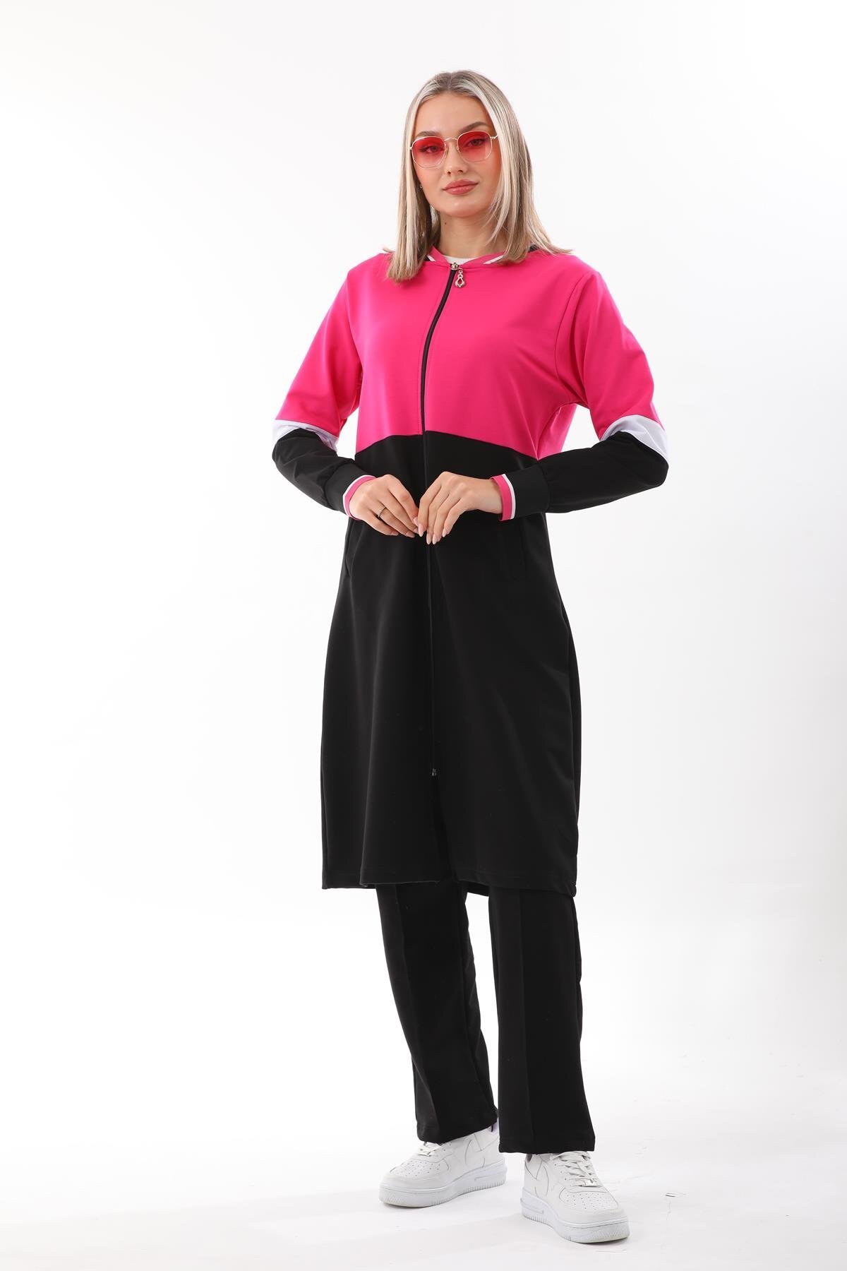 Long Tracksuit Set - Fuchsia - Westbound