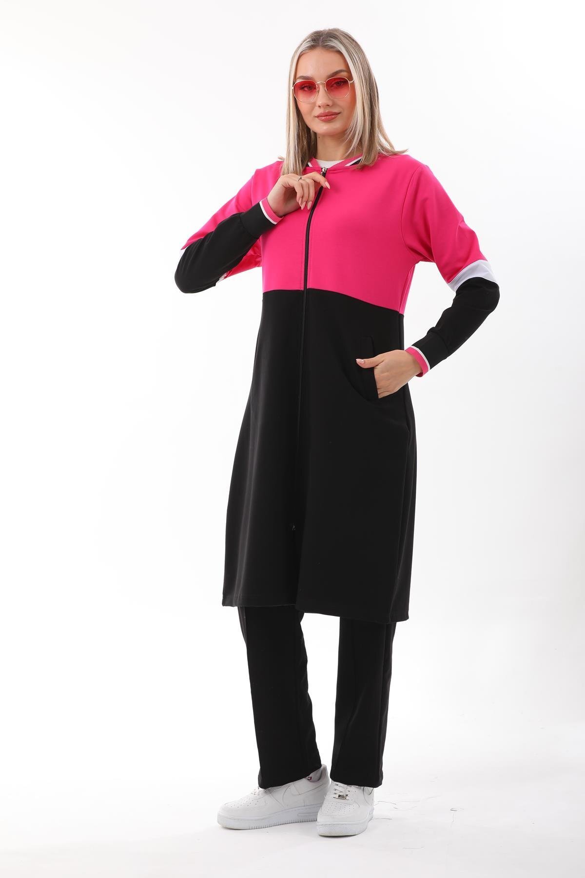 Long Tracksuit Set - Fuchsia - Westbound