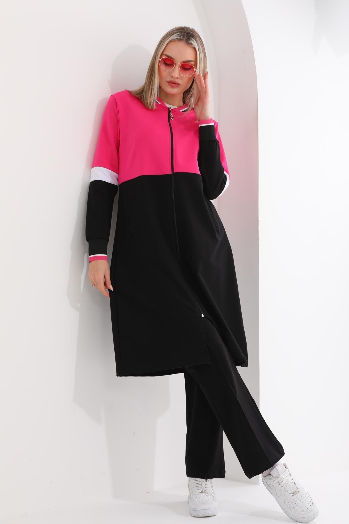 Long Tracksuit Set - Fuchsia - Westbound