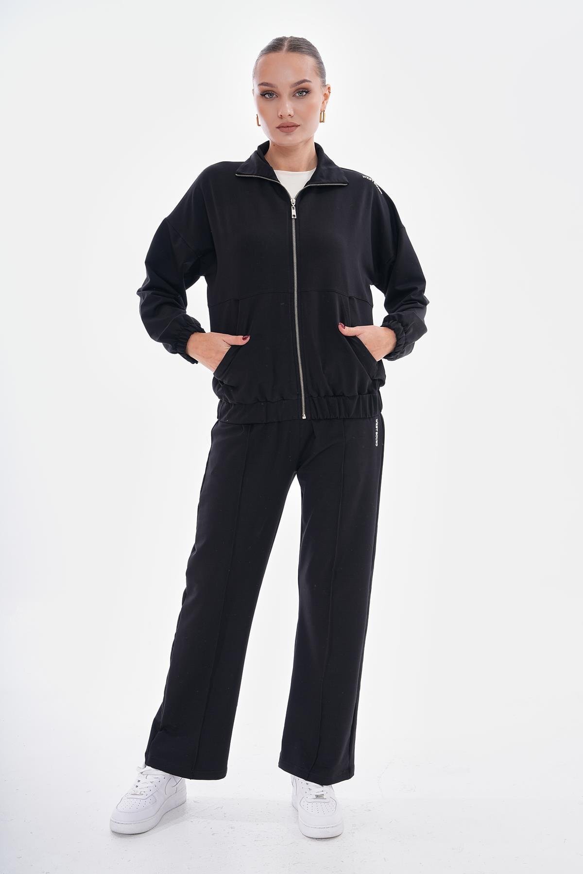 Black/Anthracite Tracksuit Set - Westbound
