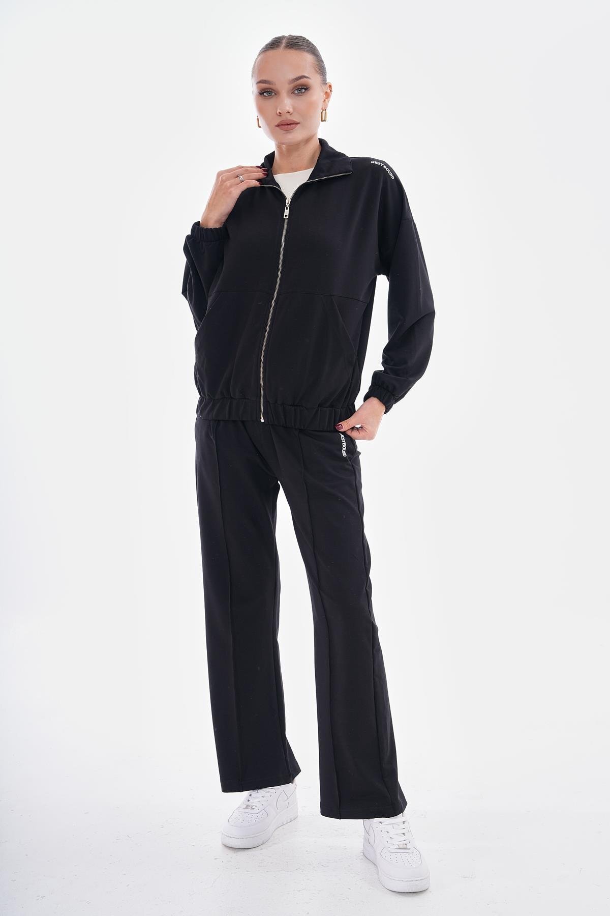 Black/Anthracite Tracksuit Set - Westbound