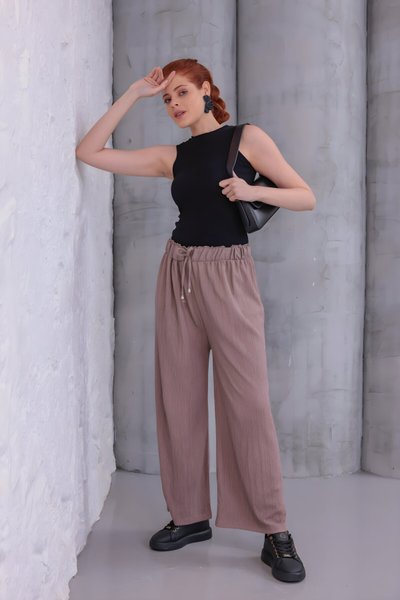 Kum Bol Paça Yazlık Plaj Model Pantolon