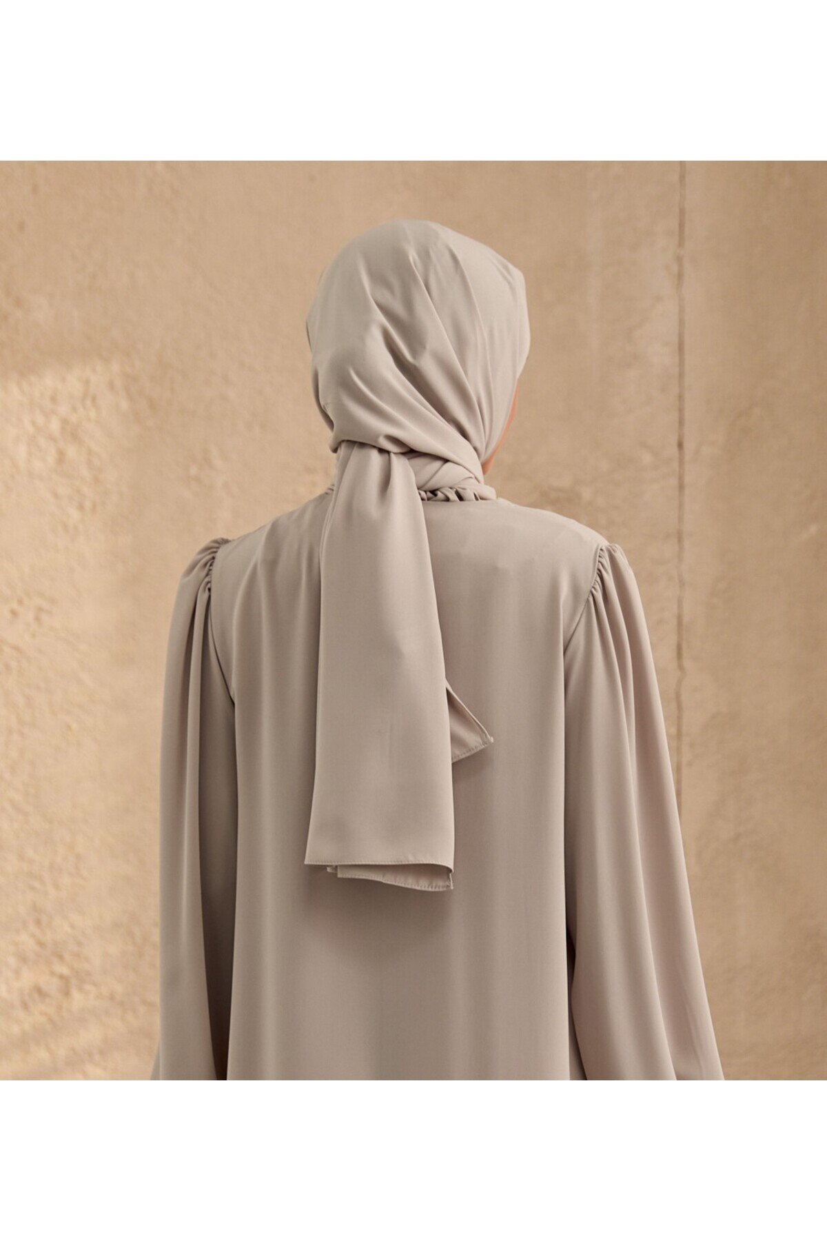 Medina Silk Scarf - Beige - Agra Prive