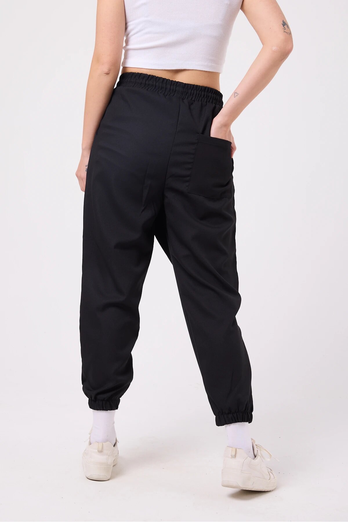 Siyah Yeni Nesil Hakama Samuray Japanese Style Pantolon - Mexico Superblue