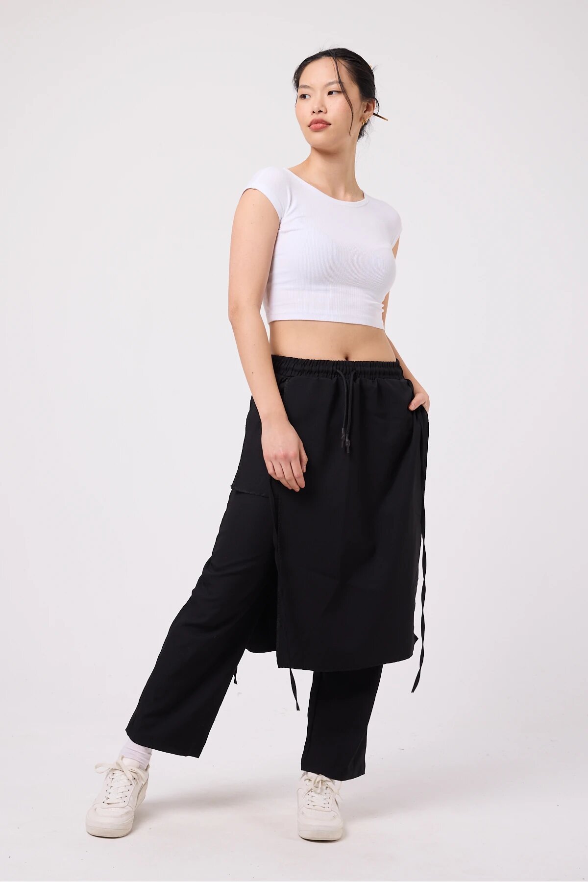 New Generation Japanese Style Hakama Samurai Pants - Black - Mexico Superblue