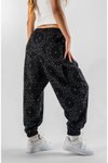 Siyah Jakar Jogger Ön ve Arka Tek Pileli Pantolon