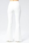 Ekru İspanyol Paça Kumaş Pantolon