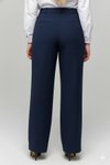 Lacivert Geniş Paça Palazzo Klasik Kumaş Cepli Pantolon