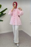 Pembe Tunik Gömlek