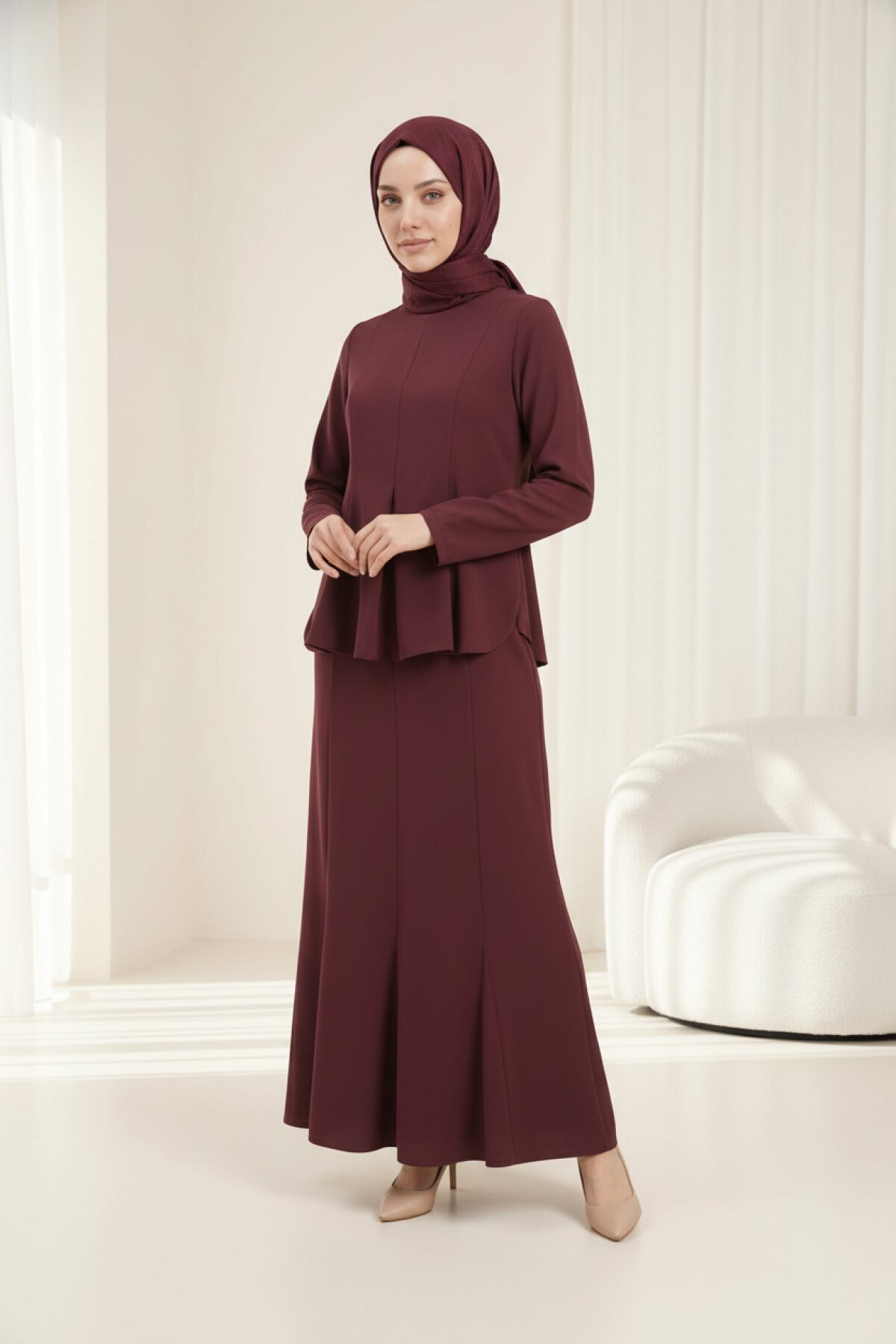 Mürdüm İkili Etekli Takım - Beyza