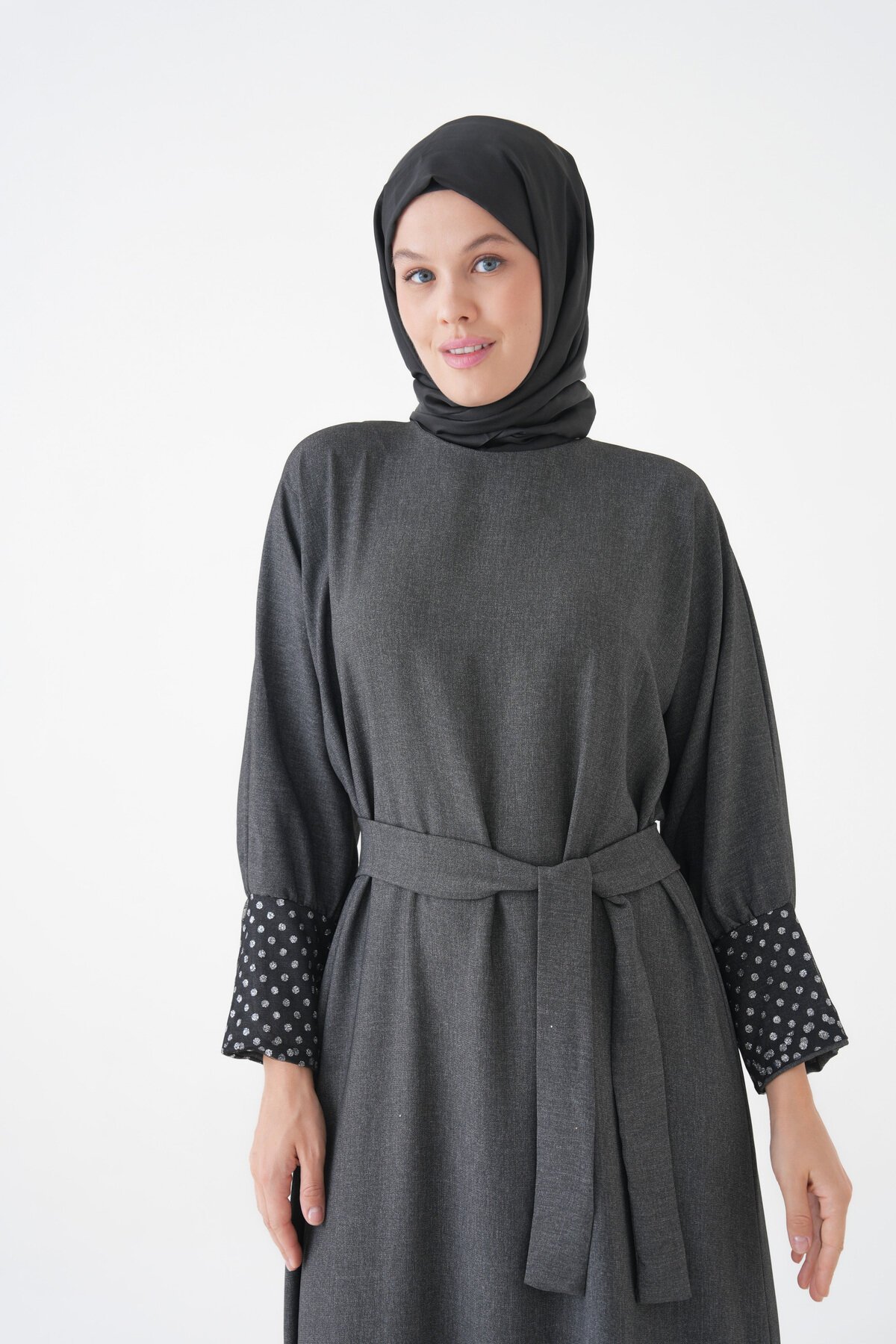 Accessory-Cuff Dress - Anthracite - Fzd Filizzade
