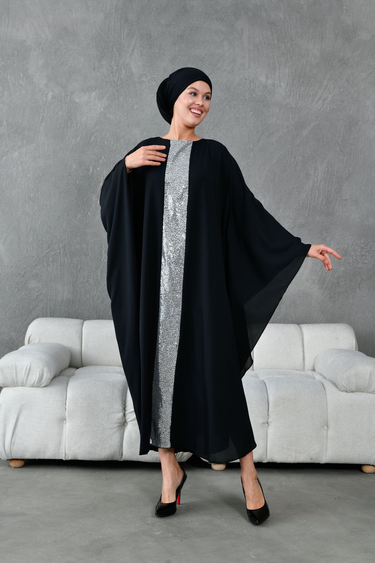 Accessory-Detail Abaya Ferace - Black - Fzd Filizzade
