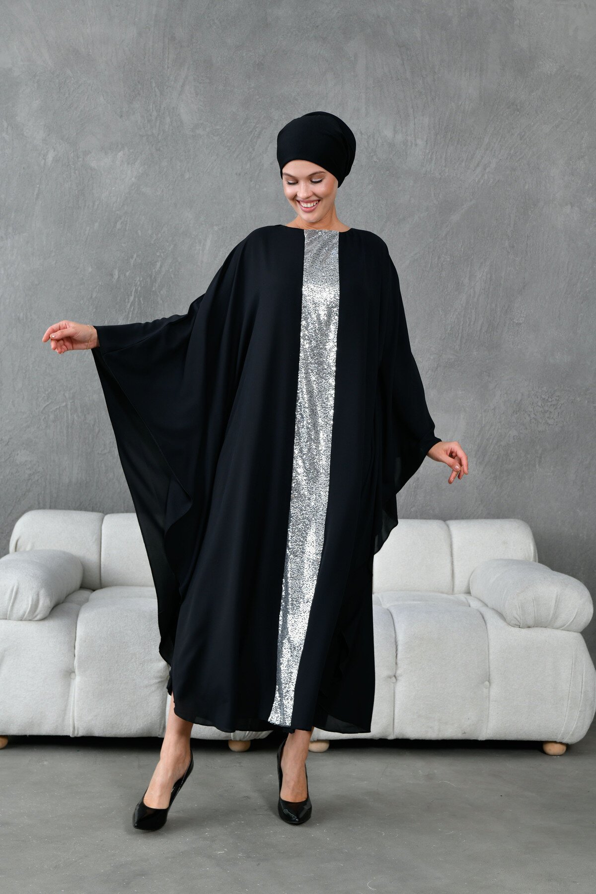 Accessory-Detail Abaya Ferace - Black - Fzd Filizzade