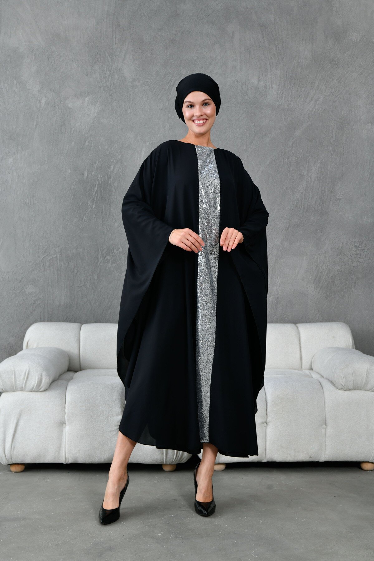 Accessory-Detail Abaya Ferace - Black - Fzd Filizzade