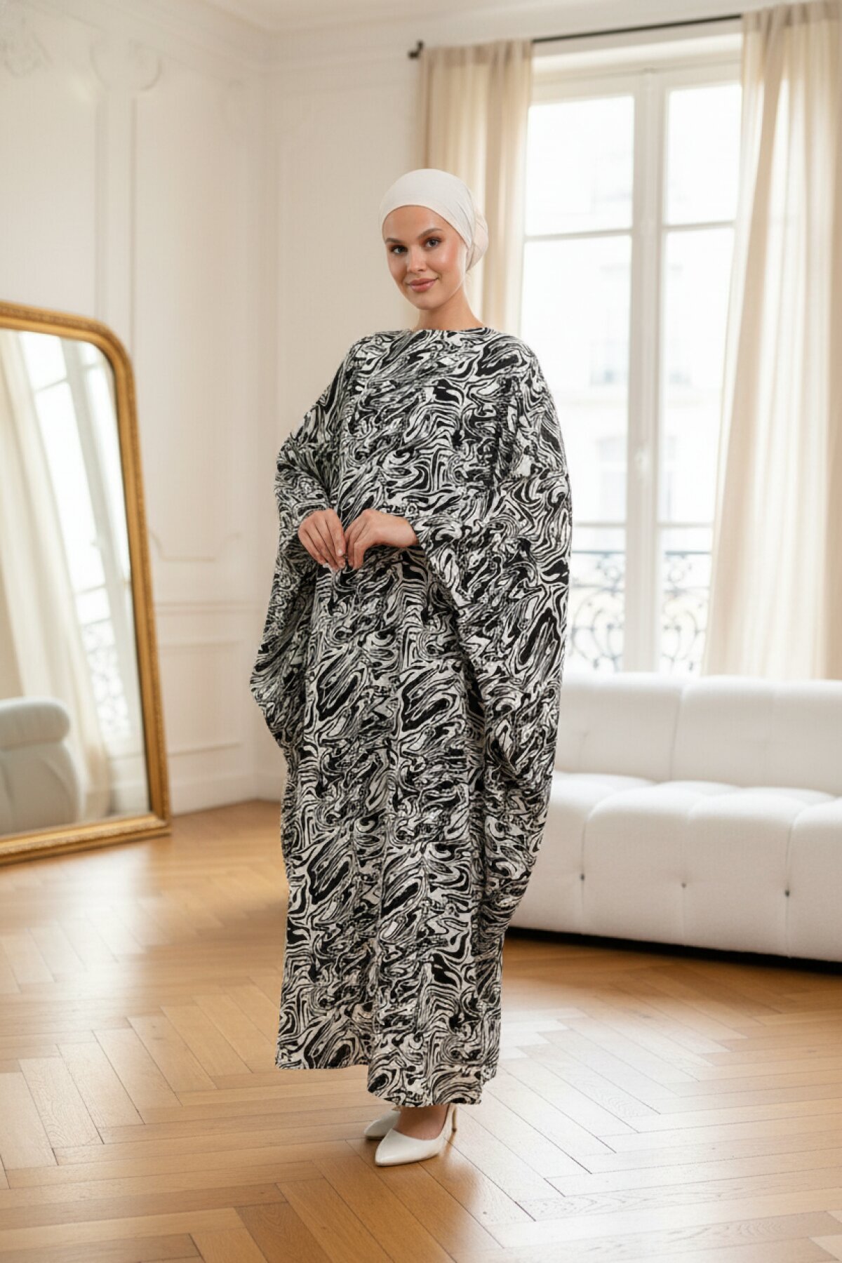 Black Dress Abaya - Black - Fzd Filizzade