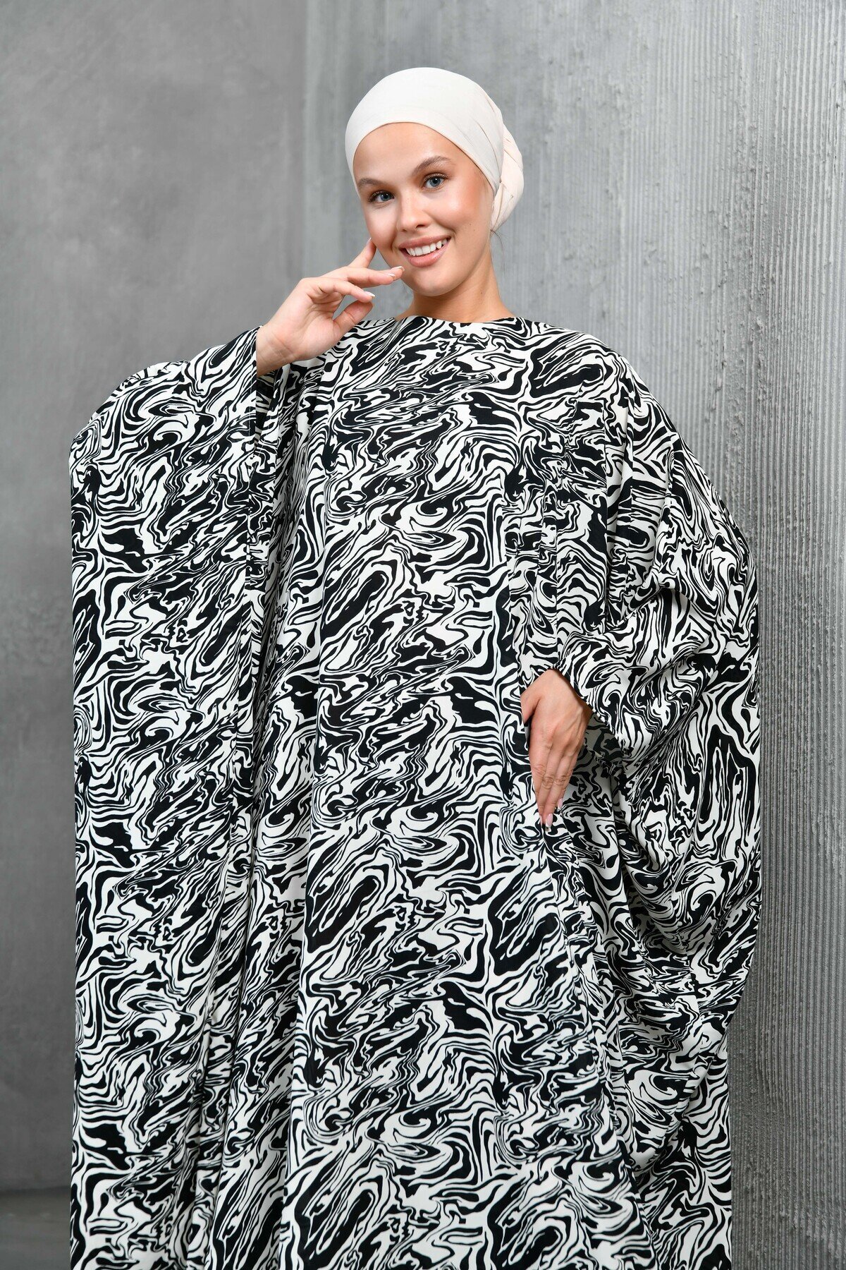 Black Dress Abaya - Black - Fzd Filizzade
