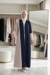 Lacivert Abaya Ferace