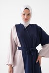 Lacivert Abaya Ferace