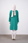 Yeşil Garnili Salaş Tunik