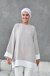 Bej Garnili Tunik