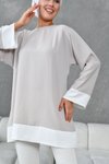 Bej Garnili Tunik