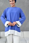 İndigo Garnili Tunik