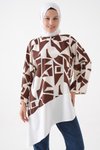 Kahverengi Bluz Tunik