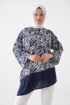 Lacivert Bluz Tunik