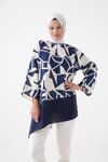Lacivert Bluz Tunik