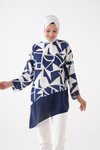 Lacivert Bluz Tunik