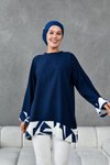 Lacivert Tunik
