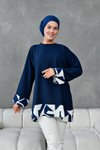 Lacivert Tunik