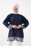 Lacivert Tunik
