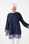 Lacivert Tunik