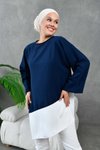 Lacivert Tunik