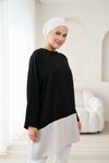 Colorful Modest Tunic - Multicolor