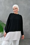 Renkli Tesettür Tunik