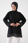 Siyah Ekru Tunik